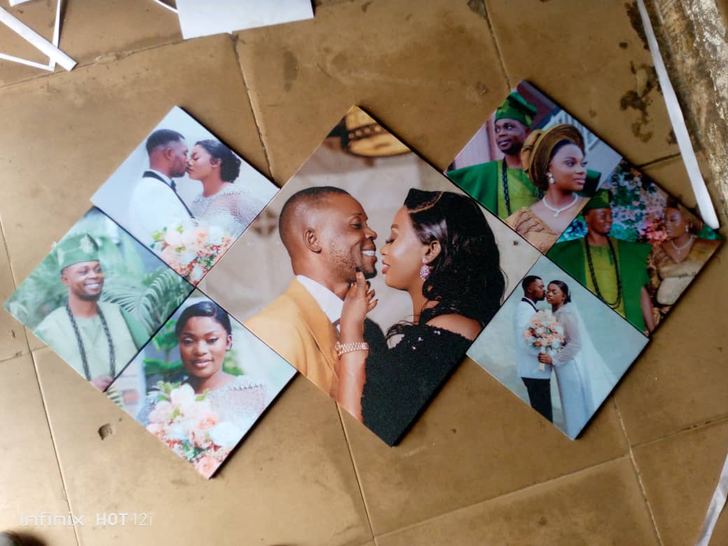 Photo canvas panels