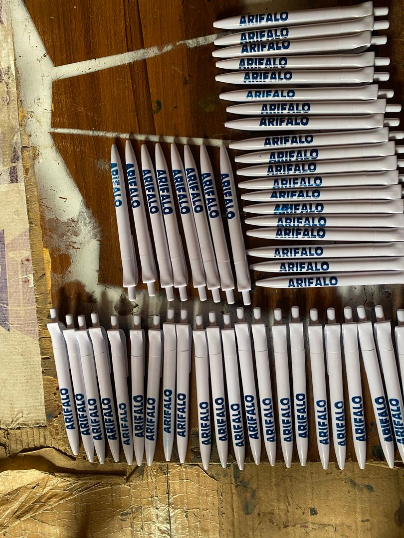 Branded promotional pens